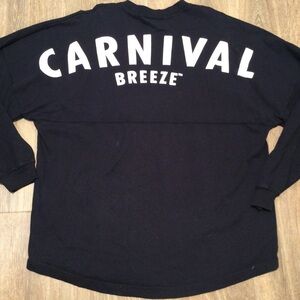 Carnival Breeze Spirit Jersey Navy Blue Unisex Size XL